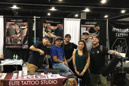 Festival Participant Make a Tattoos at the 11th International Tattoo  Convention Stock Video  Video of international client 73027101