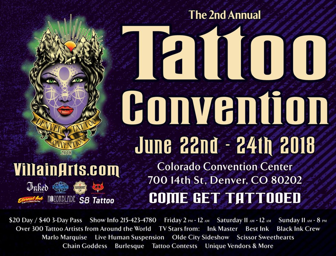 Denver Tattoo Arts Festival 2021  Villain Arts  YouTube