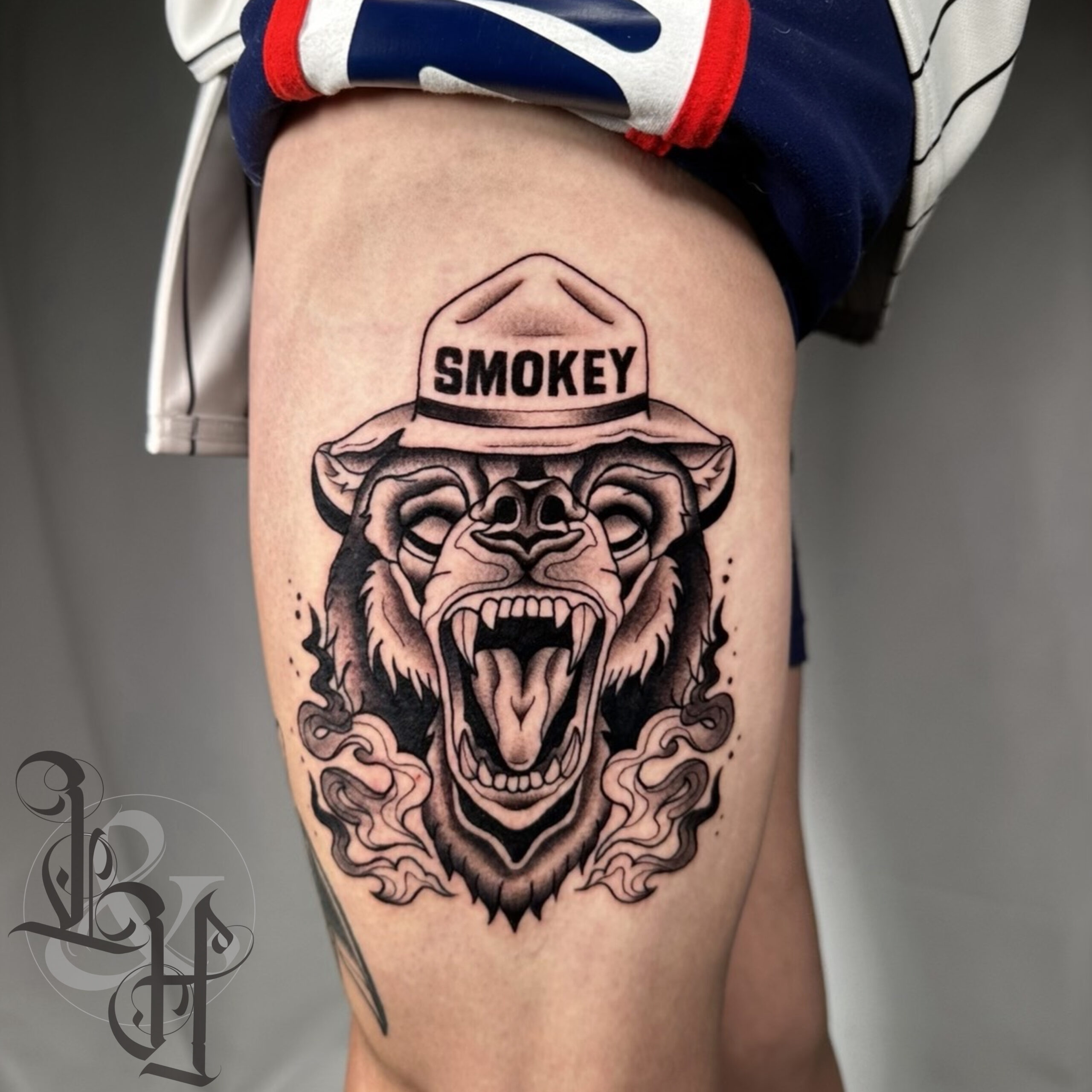 Steel and Ink Tattoo Studio on Twitter Smokey the bear tattoo by Jay at  steelandinkstudio tattoos Ink StLouis httpstcoRBmUVmlTBr  Twitter